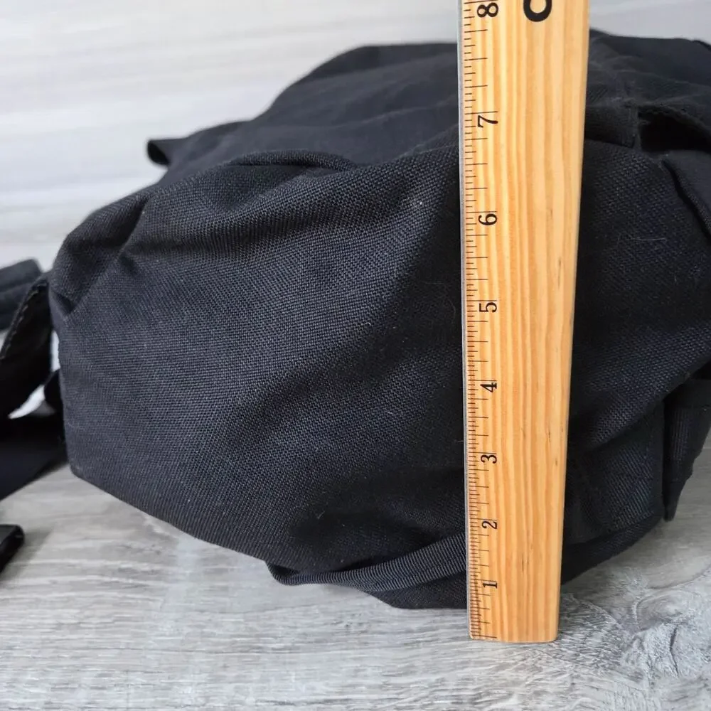 The North Face Black Backpack Convertible Duffel Small Travel Day Pack Bag